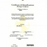 Ferrari heritage certificate