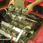 Dino 246 engine removal, Jon Gunderson
