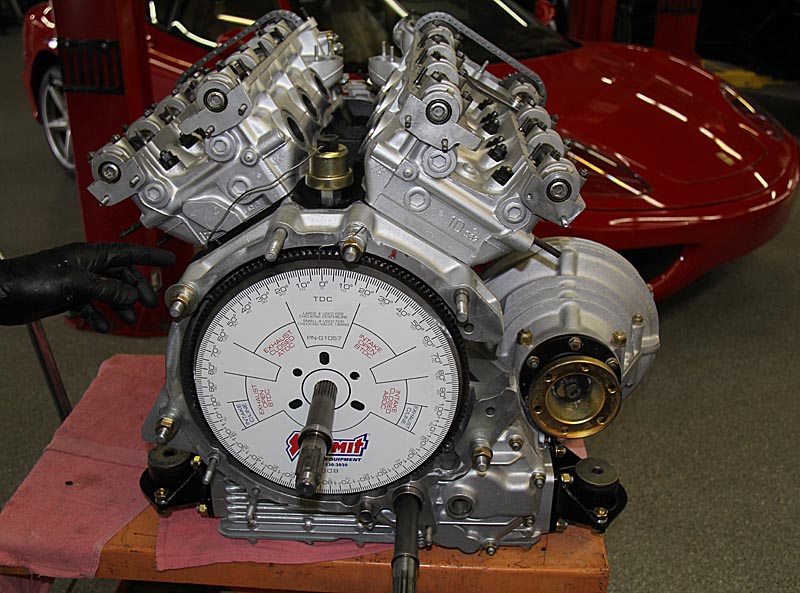 Dino 246 engine. Dino Restoration, Jon Gunderson