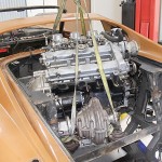 Ferrari Dino 246 engine removal, Dino restoration, Jon Gunderson