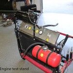Ferrari Dino engine test stand, Dino restoration, Jon Gunderson