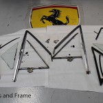 Ferrari Dino 246 GTS Vent Window, Dino Restoration, Jon Gunderson