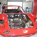 Ferrari Dino 206 Naked. Dino restoration, Jon Gunderson
