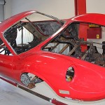 Dino 246 GT Completely stripped, Dino restoration.