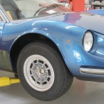 Ferrari Dino 246 campagnolo wheel, Dino Restoration, Jon Gunderson