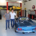 The owners first view of his fully restored Dino, Rob Sechan, Jon Gunderson, Dino Restoration