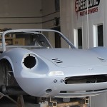 Ferrari Dino at Speedzone for paint, Dino Restoration, Jon Gunderson