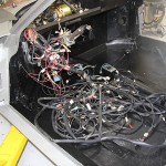 Ferrari Dino wiring, dino restoration, Jon Gunderson, OMGJON